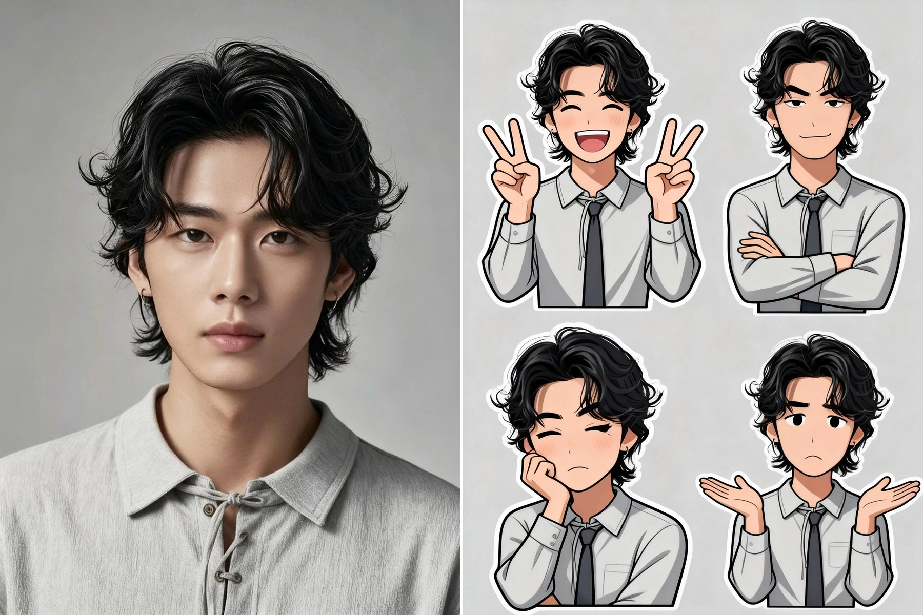 Cute reaction meme sticker